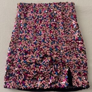 REVOLVE SEQUIN HIGH WAISTED SKIRT